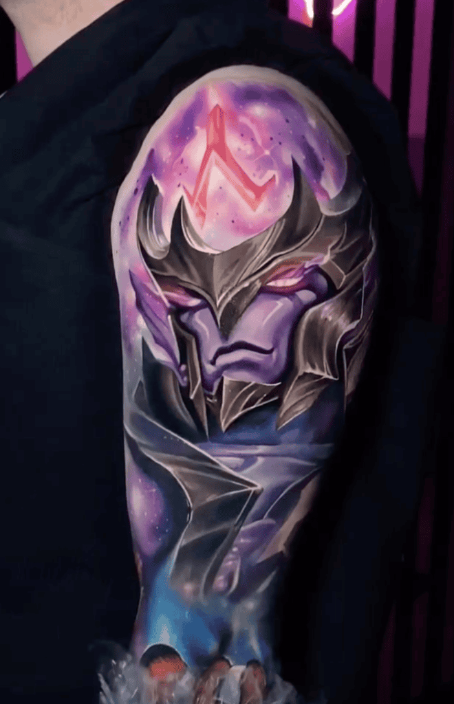 Jarvan IV Skin League of Legends Tattoo