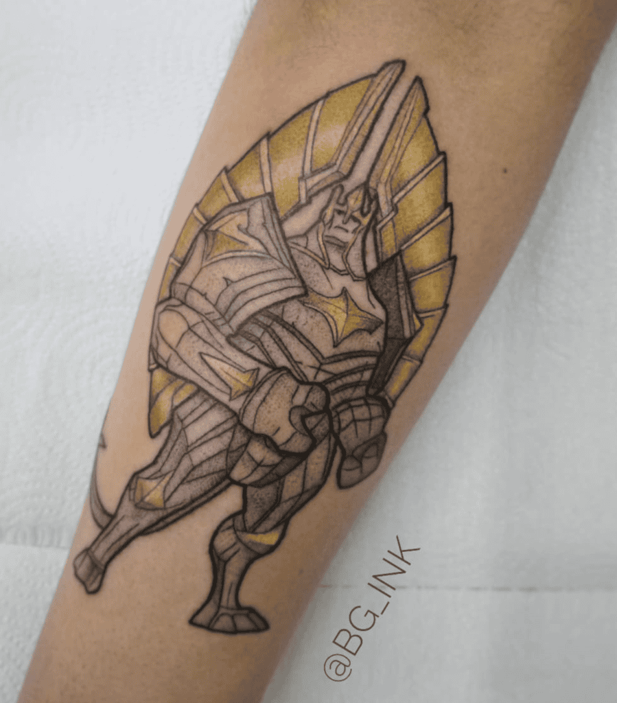Galio League of Legends Tattoo