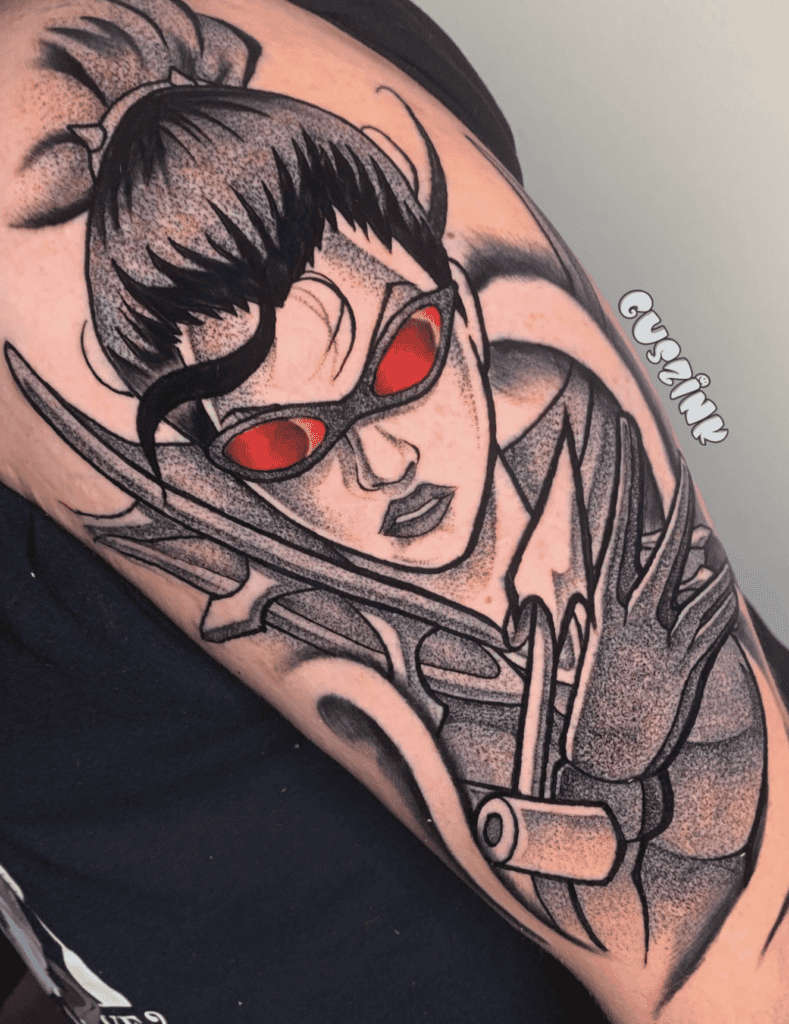 Vayne Shades League of Legends Tattoo