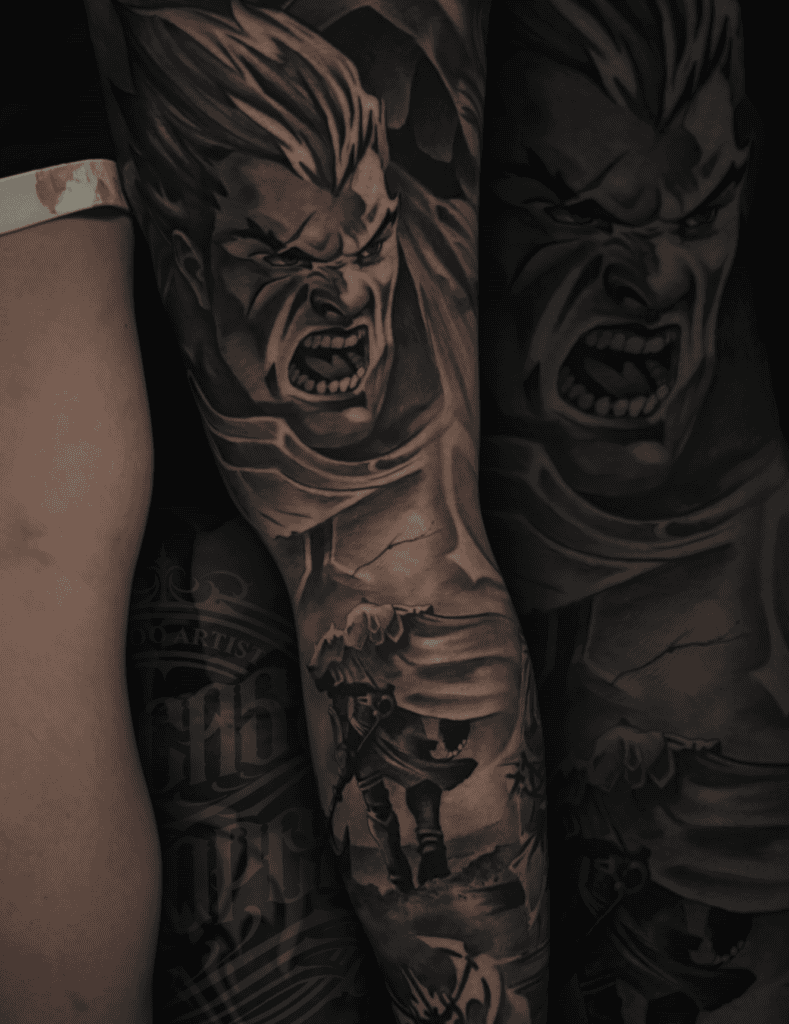 Darius League of Legends Tattoo