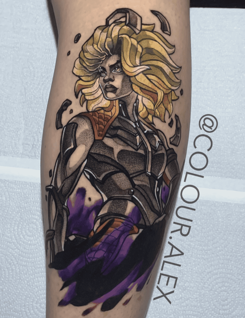 Rell League of Legends Tattoo