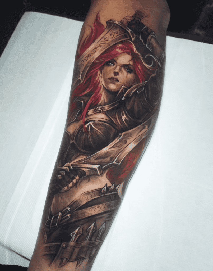 Katarina Blades League of Legends Tattoo