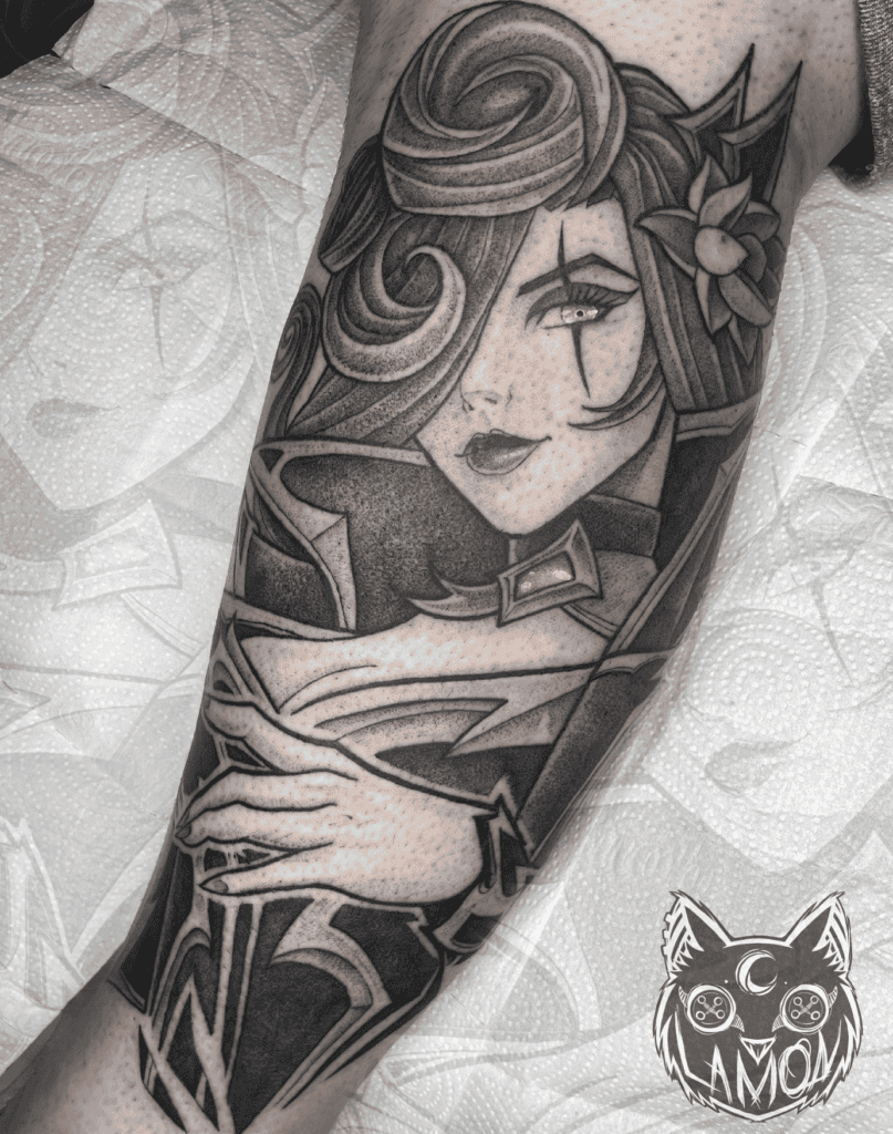 Katarina League of Legends Tattoo