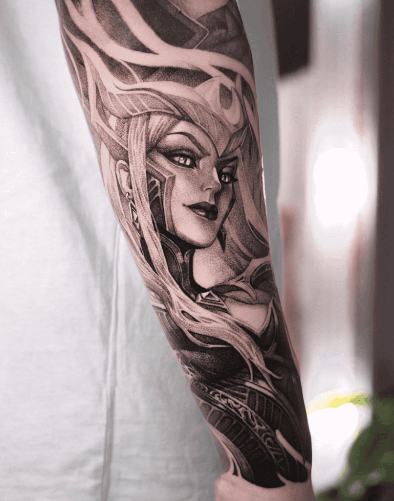 Cassiopeia League of Legends Tattoo