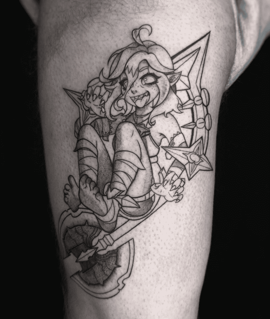 Briar League of Legends Tattoo