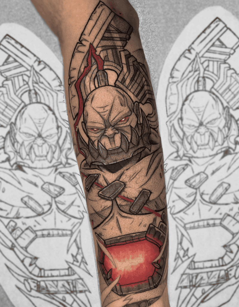 Sion League of Legends Tattoo