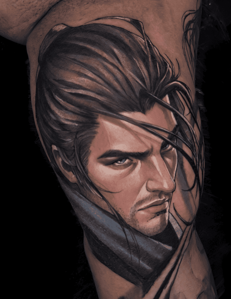 Yasuo League of Legends Tattoo