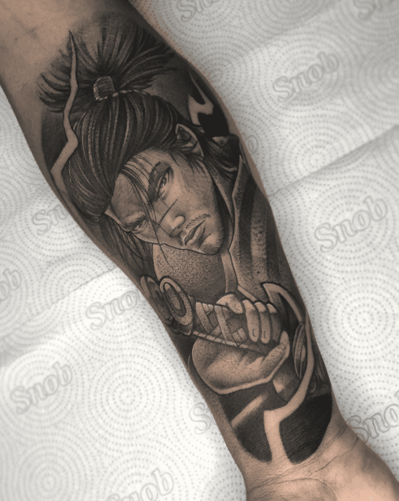 Yasuo Stance League of Legends Tattoo