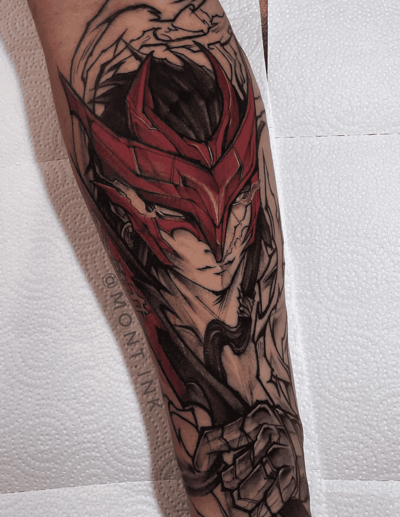 Yone League of Legends Tattoo