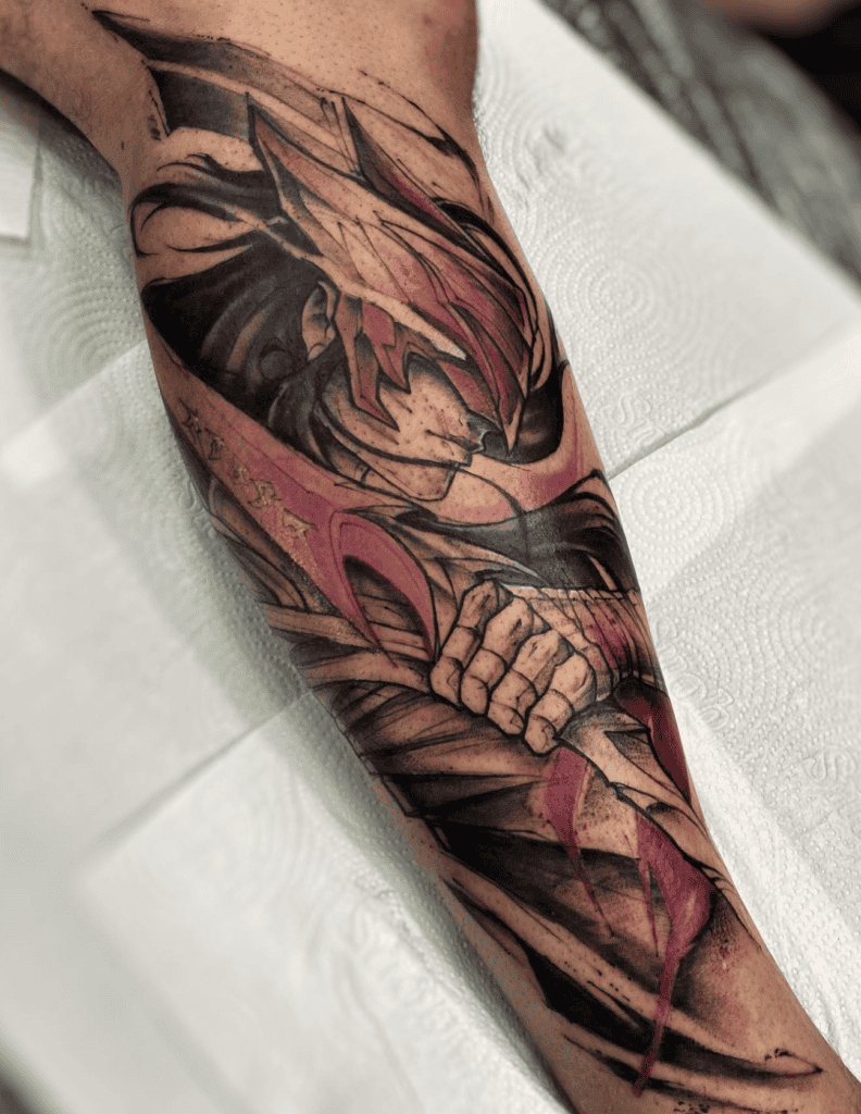 Yone Sword League of Legends Tattoo