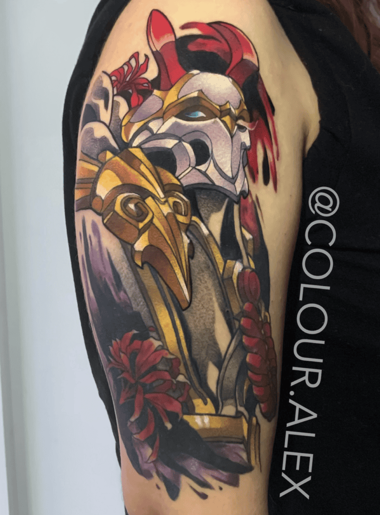 Jhin League of Legends Tattoo