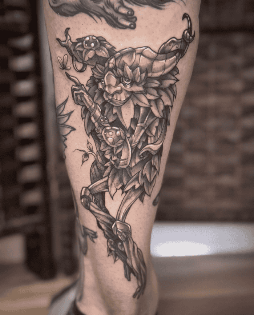 Ivern League of Legends Tattoo
