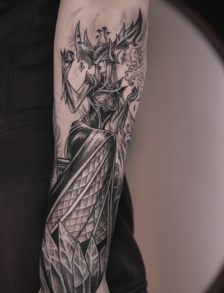Lissandra League of Legends Tattoo