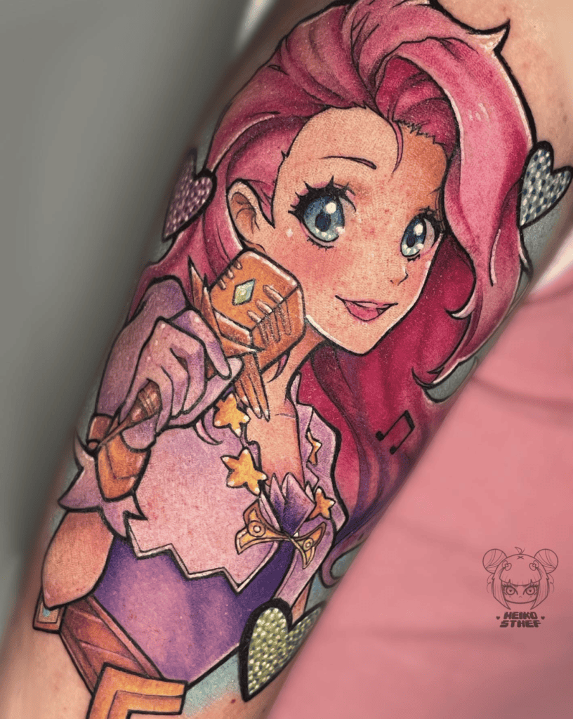 Seraphine League of Legends Tattoo