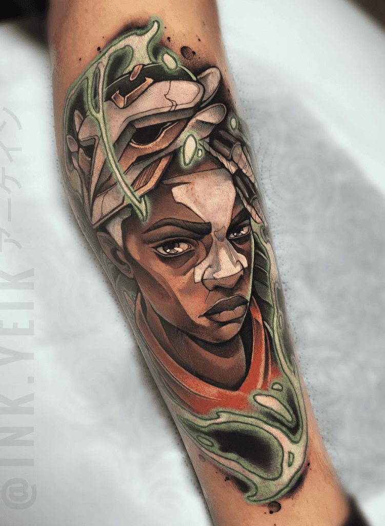 Ekko League of Legends Tattoo