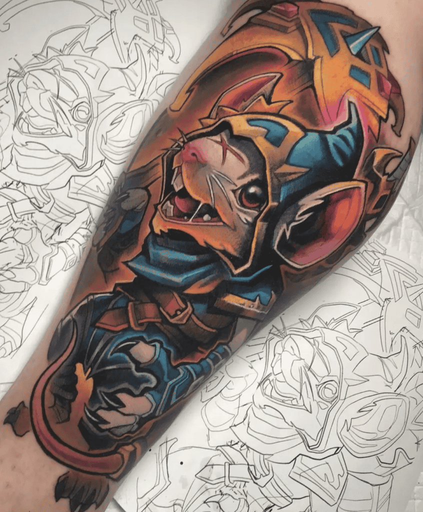 Twitch League of Legends Tattoo