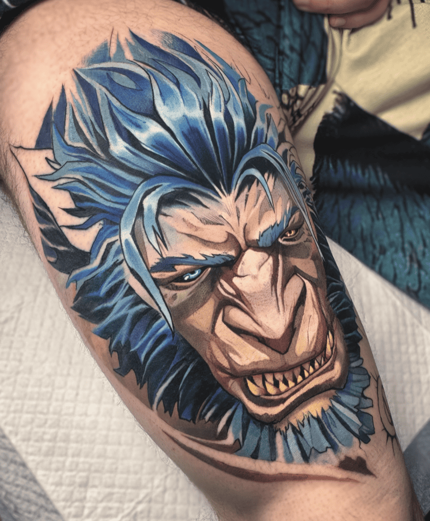 Warwick League of Legends Tattoo