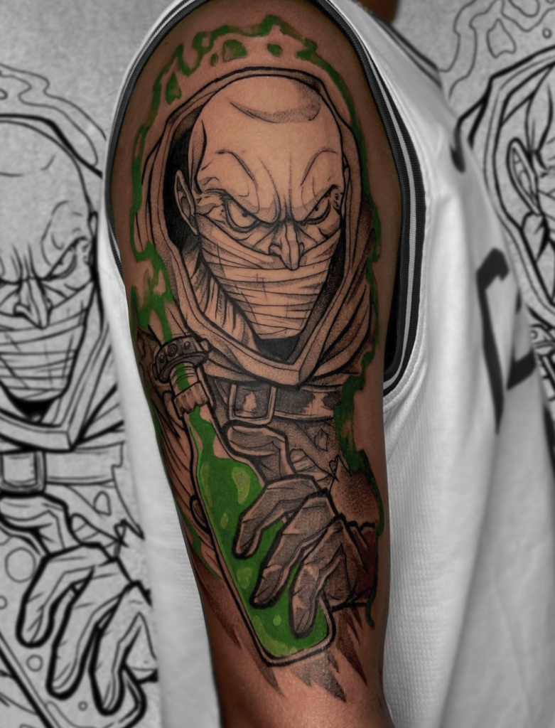 Singed League of Legends Tattoo