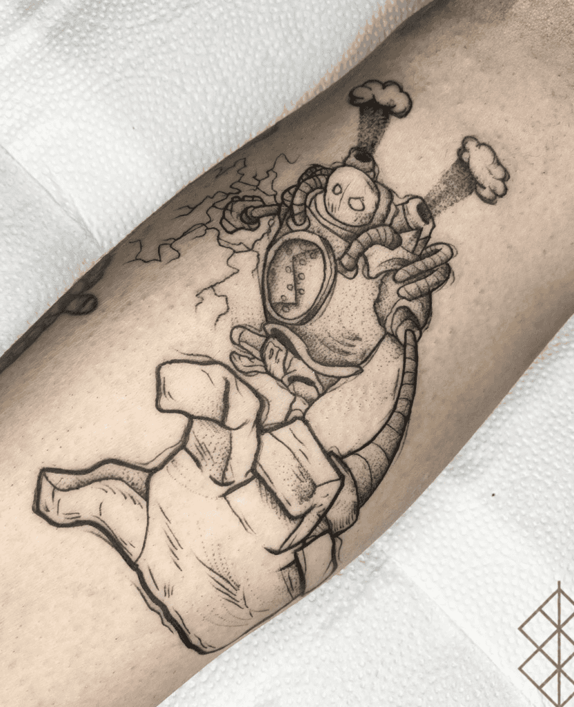 Blitzcrank League of Legends Tattoo