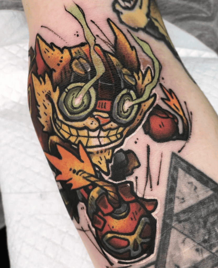 Ziggs League of Legends Tattoo