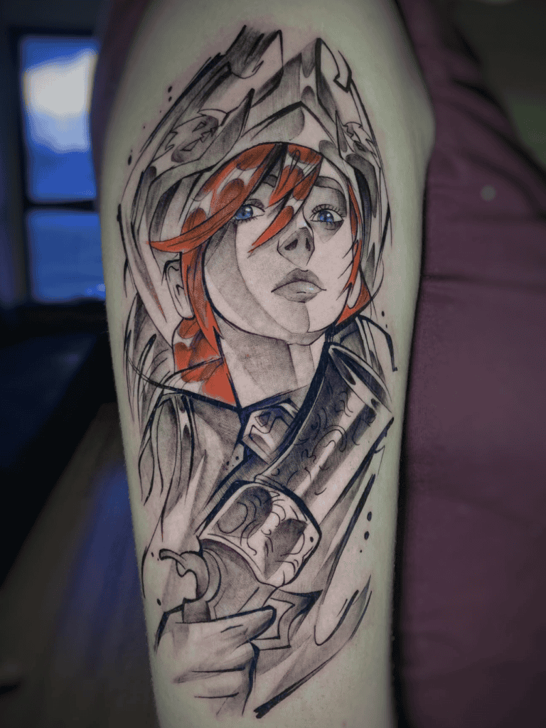 Miss Fortune Simple League of Legends Tattoo