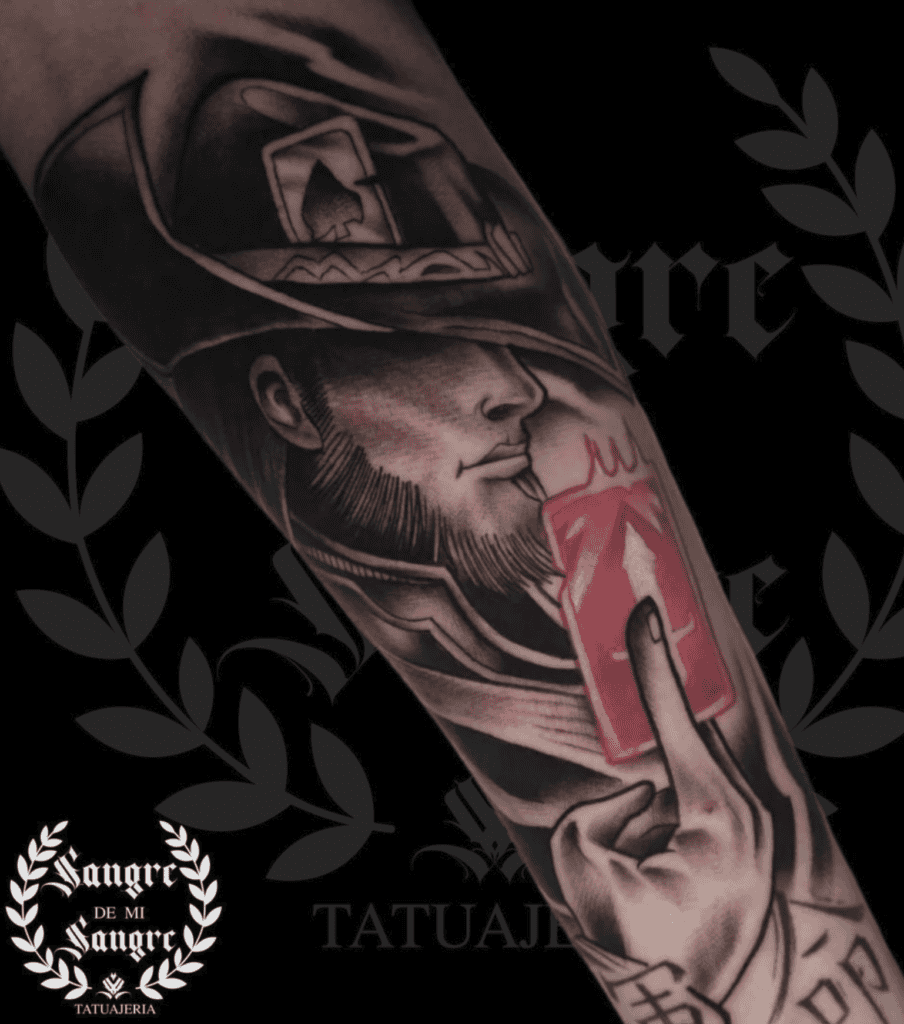 Twisted Fate Card League of Legends Tattoo