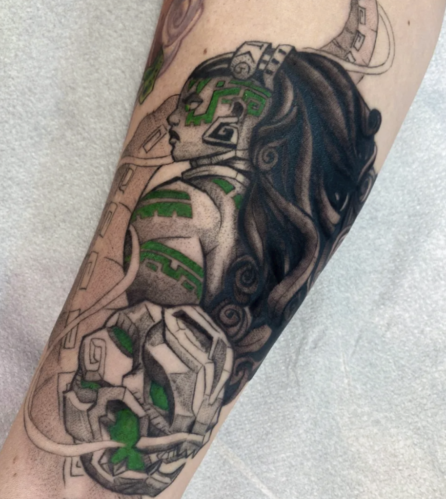 Illaoi League of Legends Tattoo