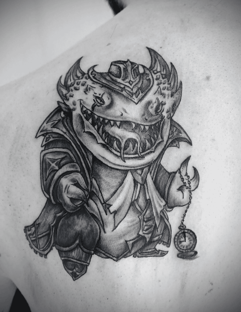 Tahm Kench League of Legends Tattoo