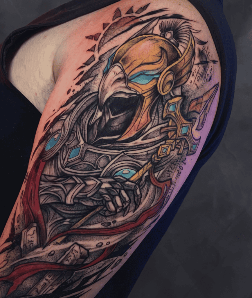 Azir League of Legends Tattoo