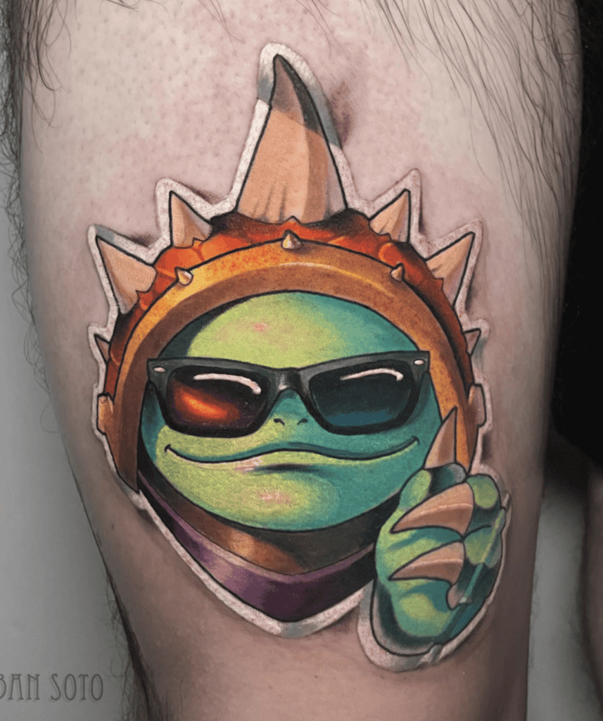 Rammus League of Legends Tattoo