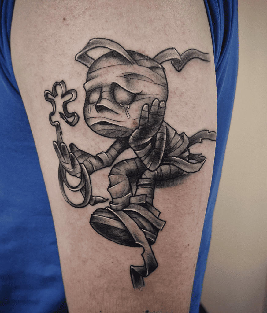 Amumu Sad League of Legends Tattoo