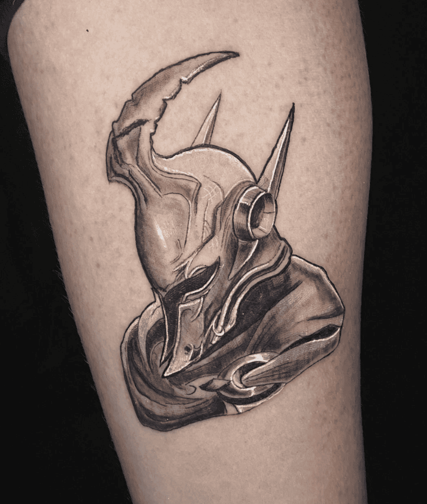 Pantheon League of Legends Tattoo