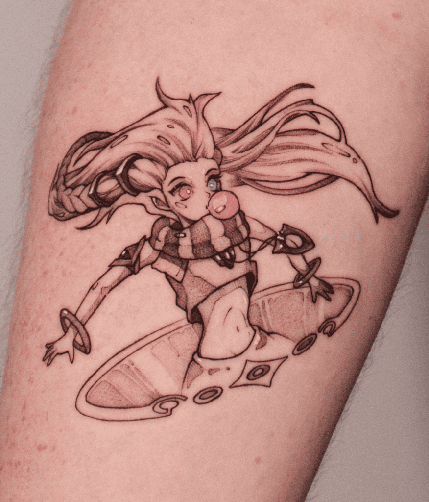 Zoe Bubble League of Legends Tattoo