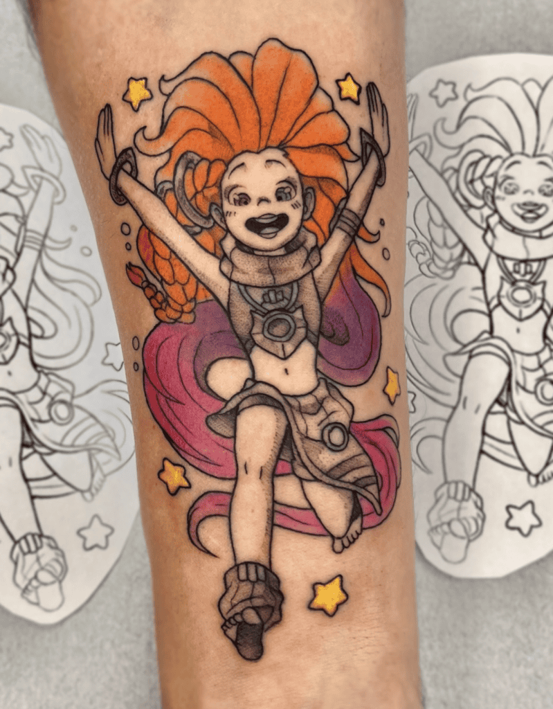 Zoe Happy League of Legends Tattoo