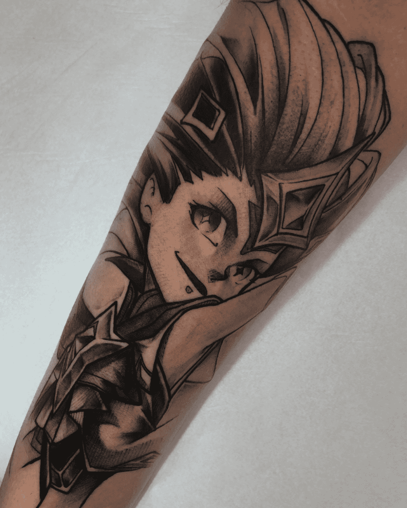 Zoe League of Legends Tattoo