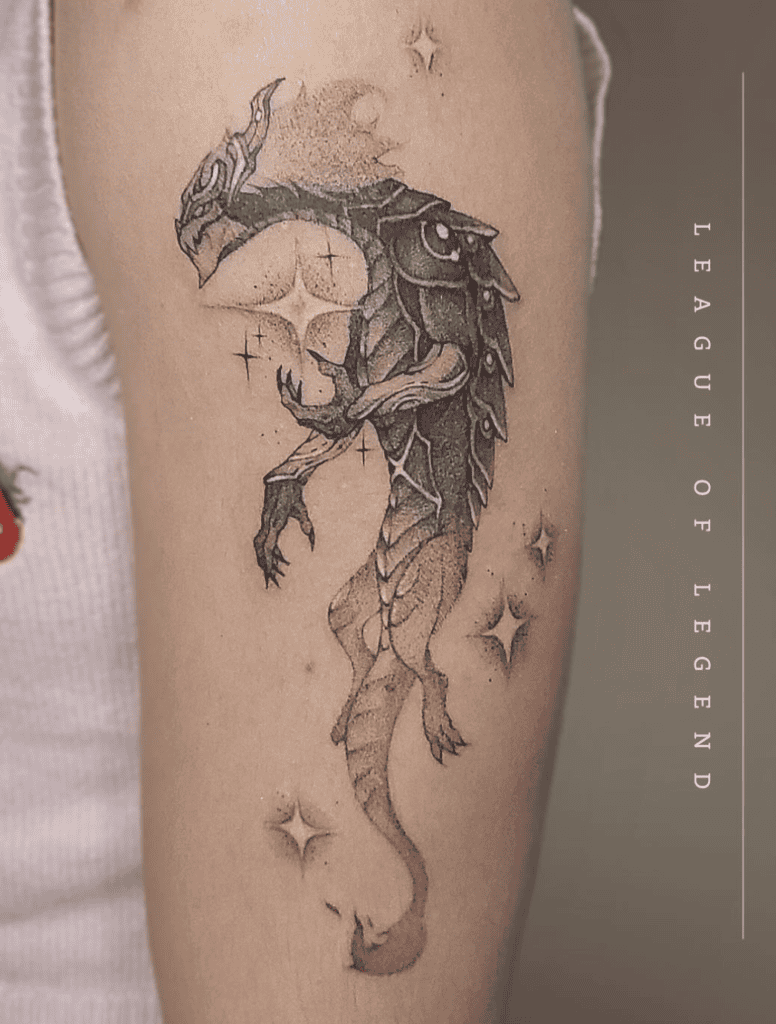 Aurelion Sol League of Legends Tattoo