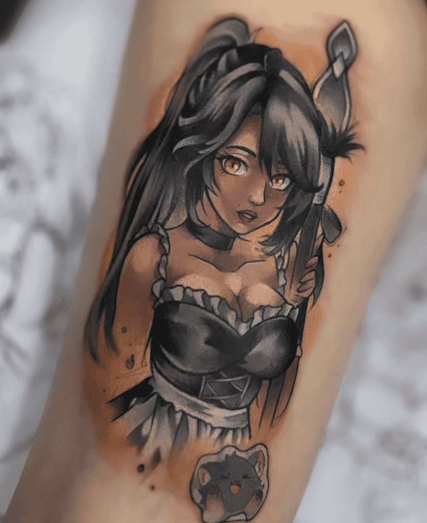 Nidalee League of Legends Tattoo
