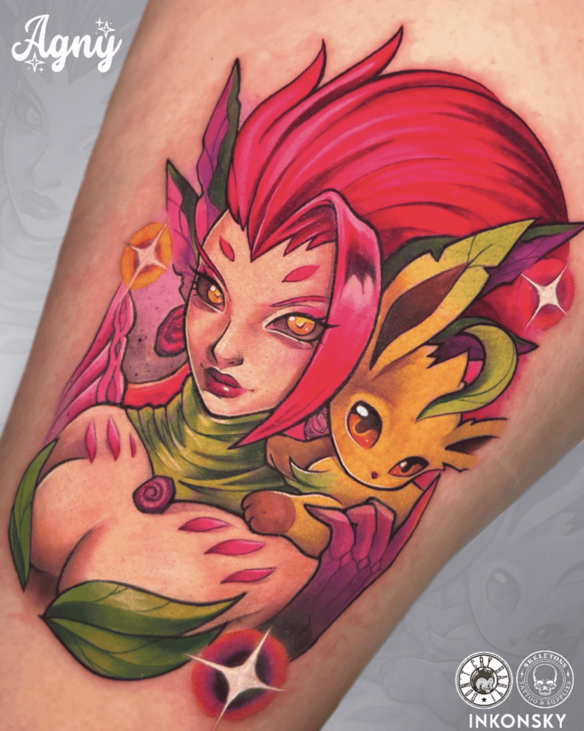 Zyra League of Legends Tattoo