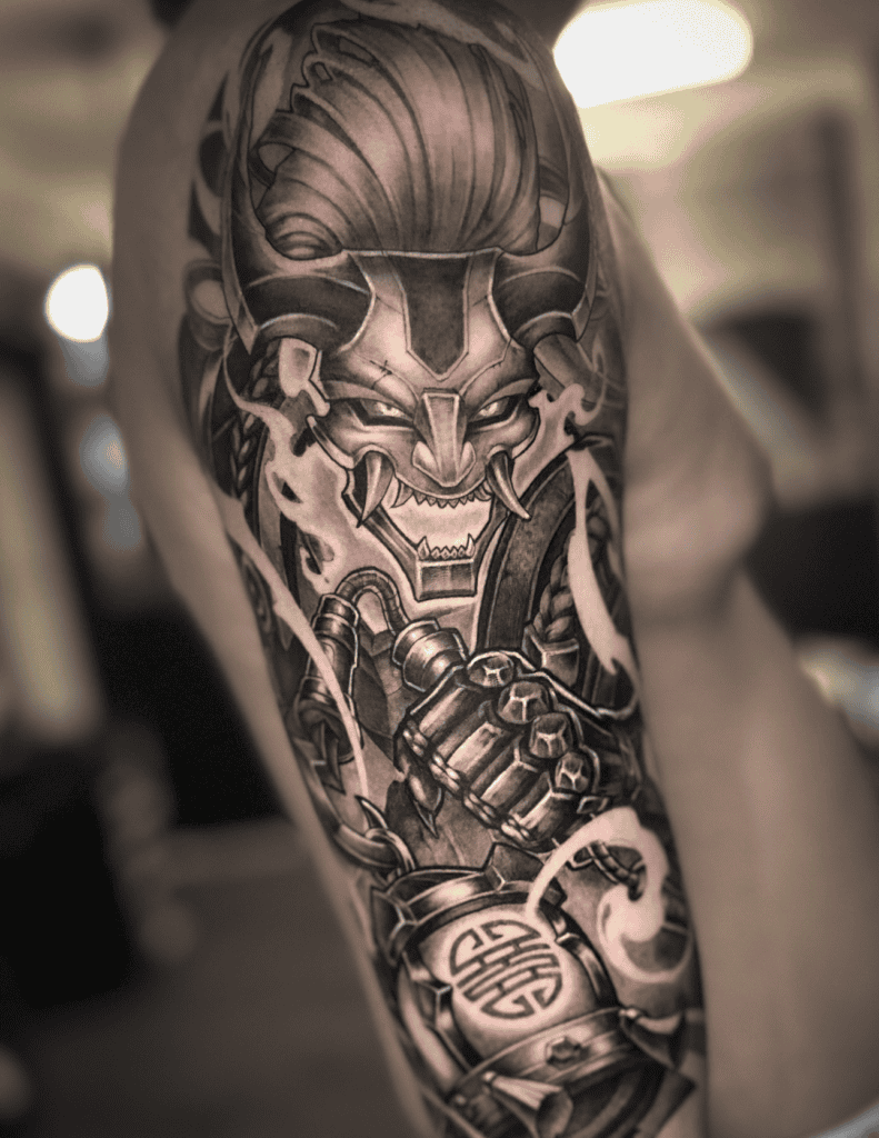 Thresh Alt League of Legends Tattoo