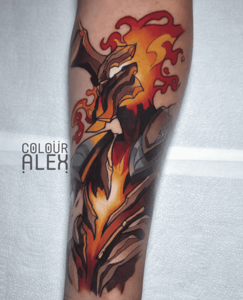 Hecarim League of Legends Tattoo