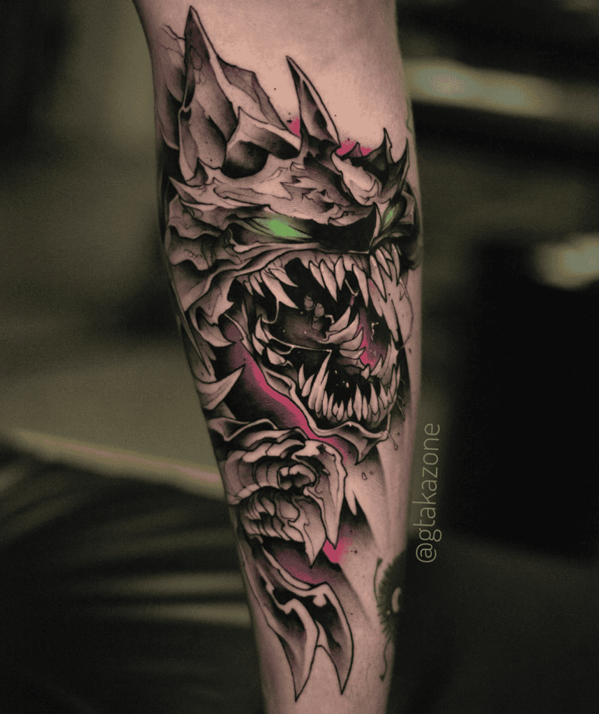 Cho Gath League of Legends Tattoo