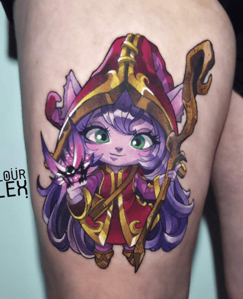 Lulu League of Legends Tattoo