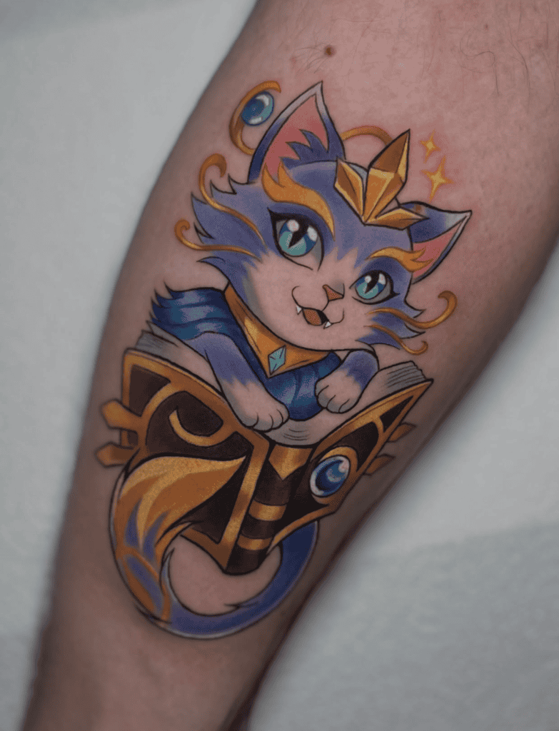 Yuumi League of Legends Tattoo