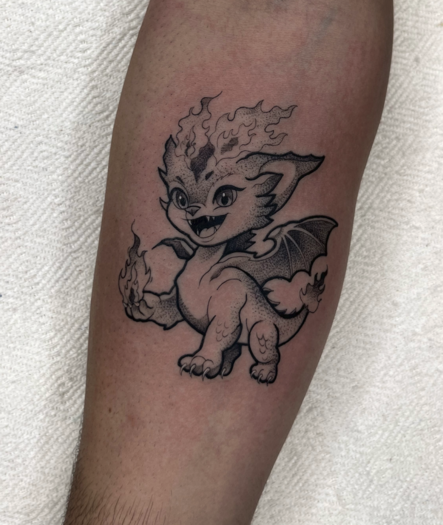 Smolder League of Legends Tattoo