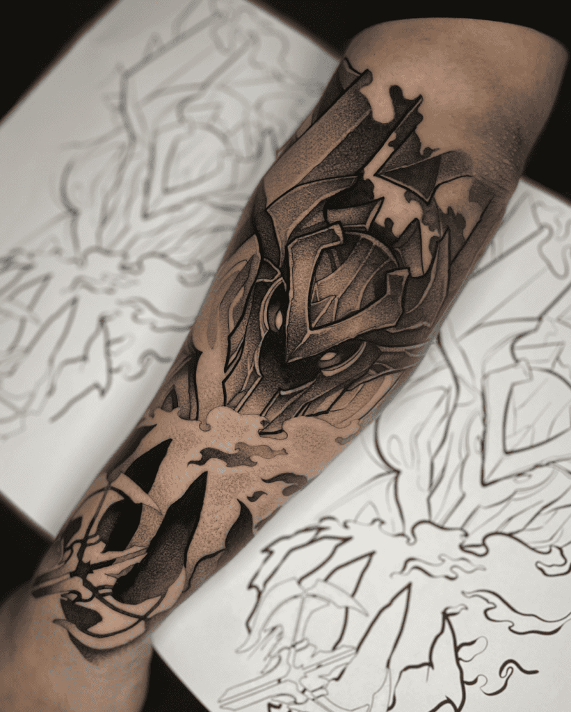 Mordekaiser League of Legends Tattoo
