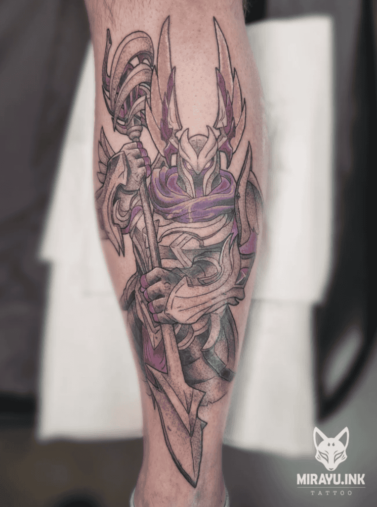 Mordekaise Stancer League of Legends Tattoo