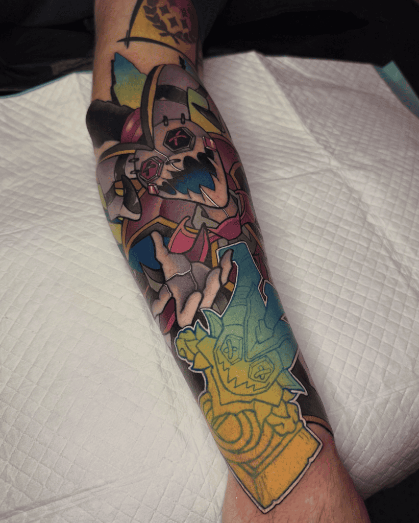 Shaco Alt League of Legends Tattoo