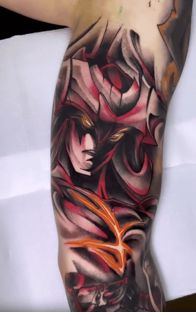 Aatrox Power League of Legends Tattoo