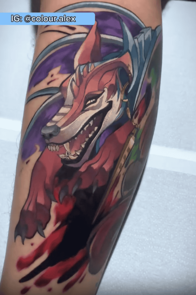 Naafiri League of Legends Tattoo