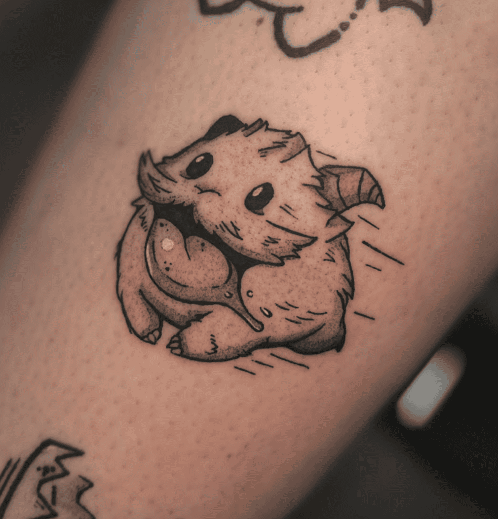 Poro League of Legends Tattoo